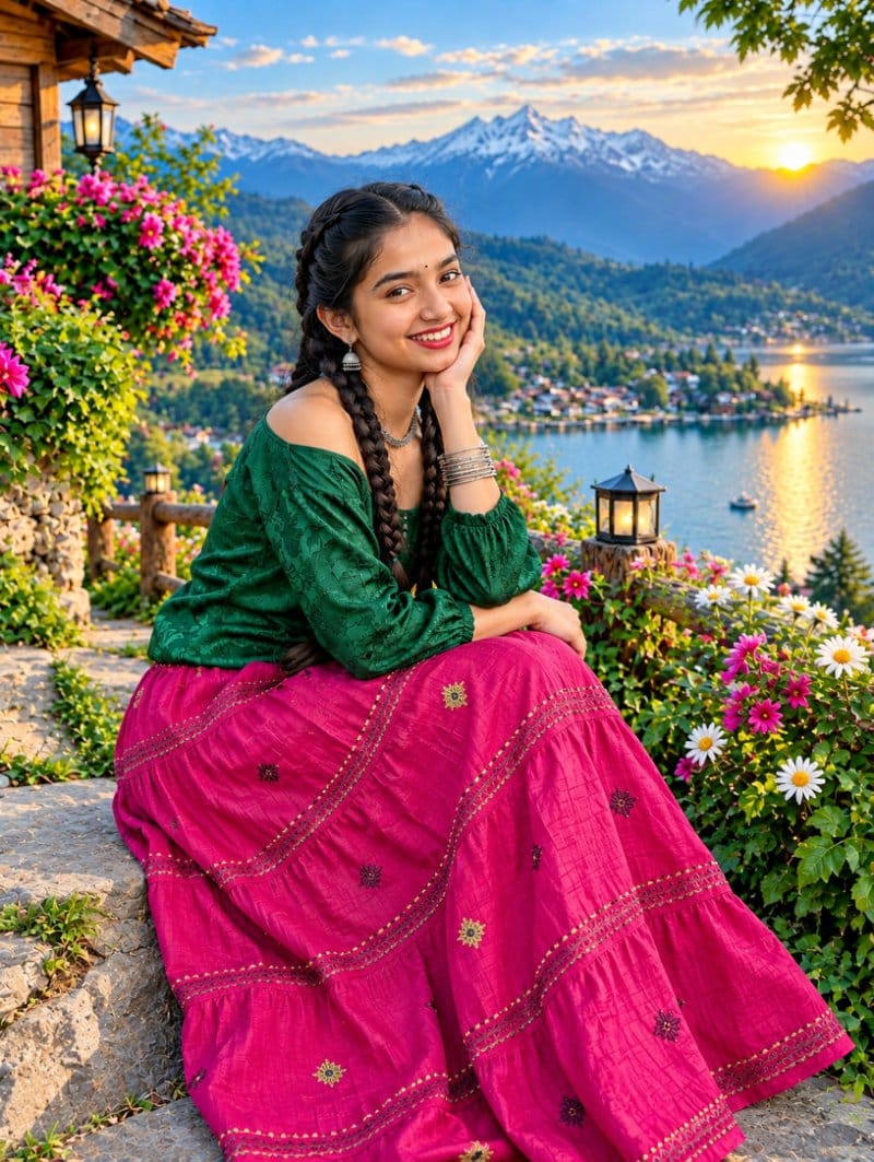 pooja modal content creator portfolio 3 in Ahmedabad
