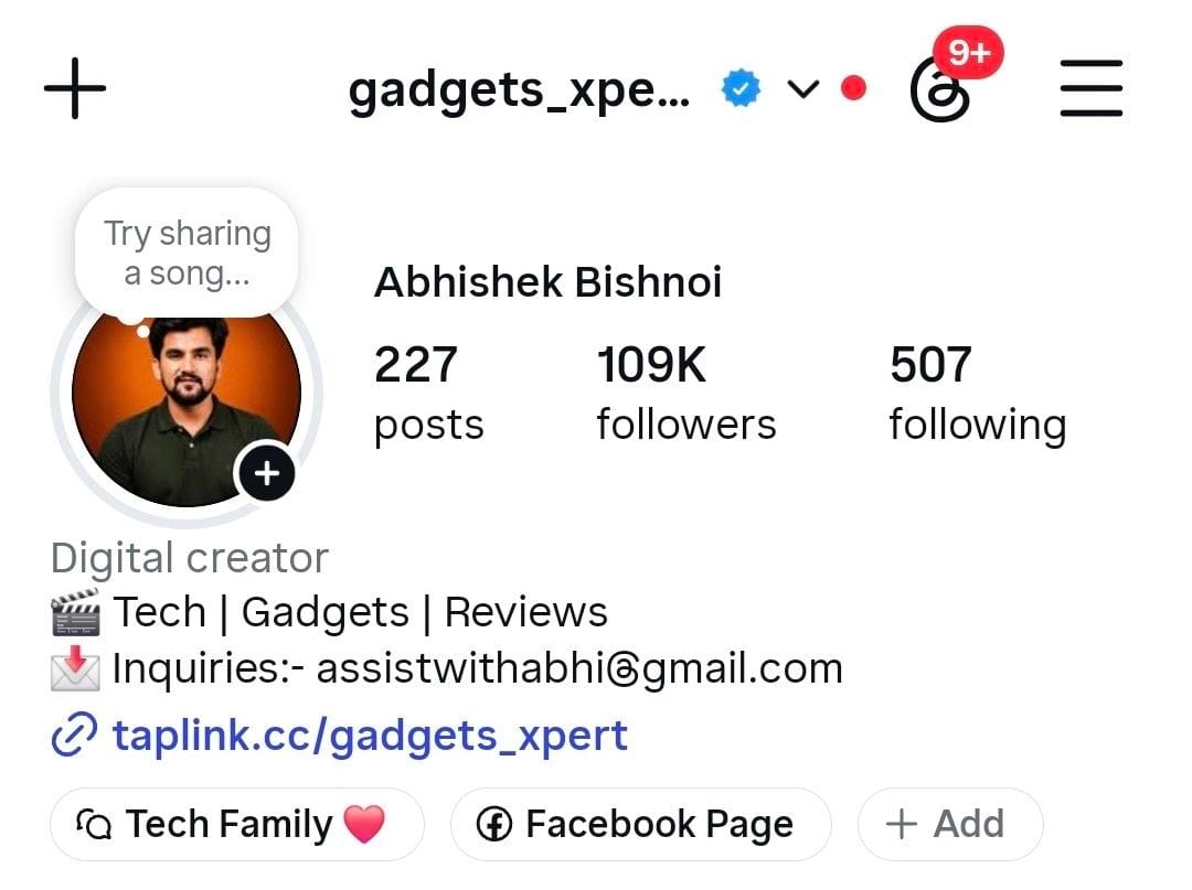 Abhishek Bishnoi content creator portfolio 1 in Jodhpur